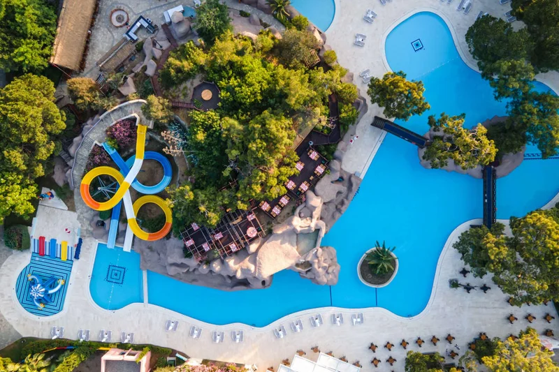Blue Waters Club – Hauptansicht und Außenbereich in Side - Sorgun