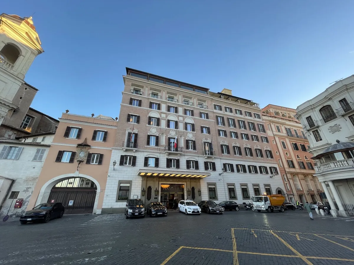Hotel Hassler Roma – Hauptansicht und Außenbereich in Rom